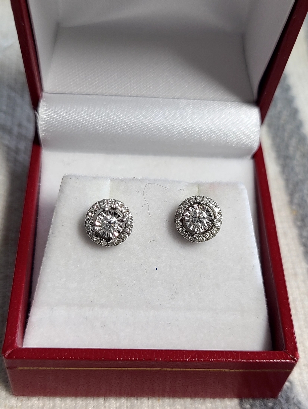 14K Lab Grown Diamond Earrings